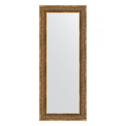 Зеркало в багетной раме Evoform вензель бронзовый 101 мм 63х153 см в Казани 