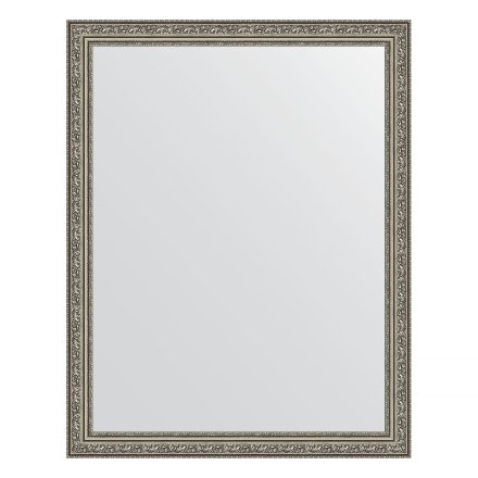 Зеркало в багетной раме Evoform виньетка состаренное серебро 56 мм 74х94 см в Казани 
