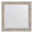 Зеркало с гравировкой в багетной раме Evoform римское серебро 88 мм 86x86 см в Казани 