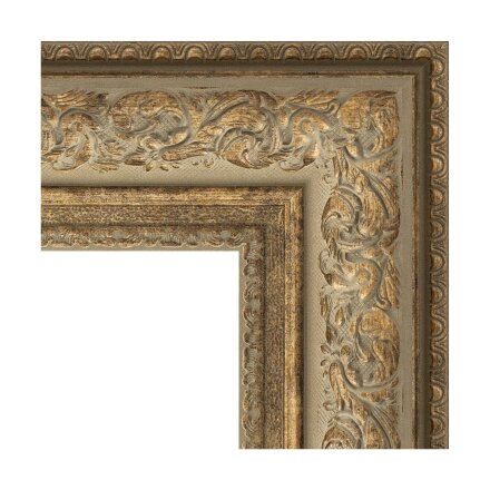 Зеркало с гравировкой в багетной раме Evoform виньетка античная бронза 109 мм 135x190 см в Казани 