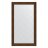 Зеркало напольное с гравировкой в багетной раме Evoform состаренная бронза с орнаментом 120 мм 117x207 см в Казани 