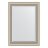 Зеркало с фацетом в багетной раме Evoform серебряный акведук 93 мм 77х107 см в Казани 