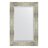 Зеркало с фацетом в багетной раме Evoform алюминий 90 мм 56х86 см в Казани 