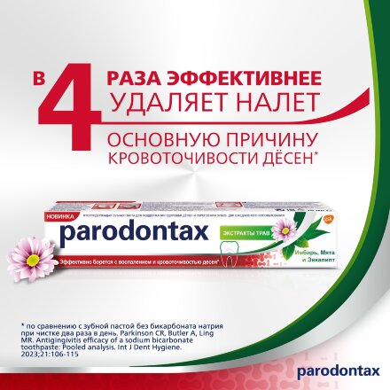 Паста зубная Parodontax экстракты трав 50 мл в Казани 