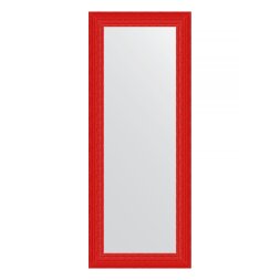 Зеркало в багетной раме Evoform красная волна 89 мм 60x150 см