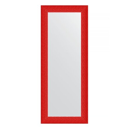 Зеркало в багетной раме Evoform красная волна 89 мм 60x150 см в Казани 