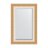 Зеркало с фацетом в багетной раме Evoform травленое золото 87 мм 56х86 см в Казани 