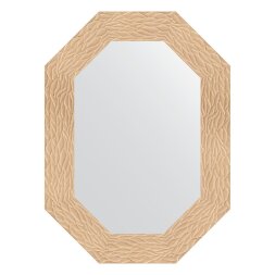 Зеркало в багетной раме Evoform золотые дюны 90 мм 56x76 см