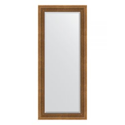 Зеркало с фацетом в багетной раме Evoform бронзовый акведук 93 мм 67х157 см