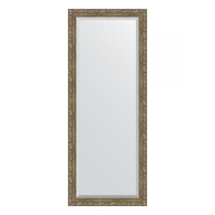 Зеркало напольное с фацетом в багетной раме Evoform виньетка античная латунь 85 мм 80x200 см в Казани 
