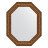 Зеркало в багетной раме Evoform виньетка состаренная бронза 109 мм 80x100 см в Казани 