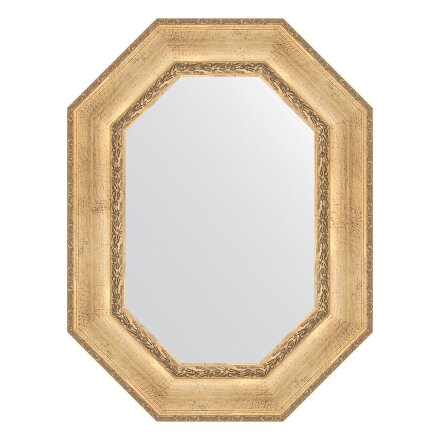 Зеркало в багетной раме Evoform состаренное серебро с орнаментом 120 мм 62x82 см в Казани 