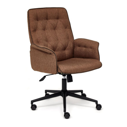 Кресло ТС 64х47х132 см ткань коричневый в Казани 
