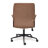 Кресло ТС 64х47х132 см ткань коричневый в Казани 