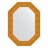Зеркало в багетной раме Evoform чеканка золотая 90 мм 56x76 см в Казани 