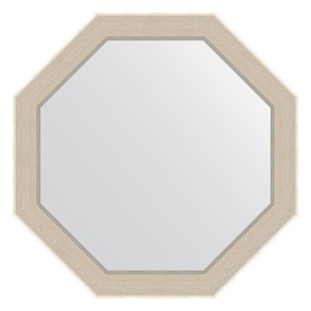 Зеркало в багетной раме Evoform травленое серебро 52 мм 54x54 см в Казани 