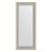 Зеркало с фацетом в багетной раме Evoform серебряный акведук 93 мм 67х157 см в Казани 