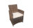 Кресло обеденное FIONA коричневое в Казани 