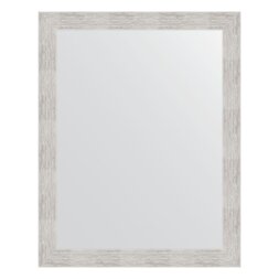 Зеркало в багетной раме Evoform серебряный дождь 70 мм 76х96 см