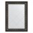 Зеркало с гравировкой в багетной раме Evoform черный ардеко 81 мм 65x87 см в Казани 