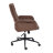 Кресло ТС 64х47х132 см флок коричневый в Казани 