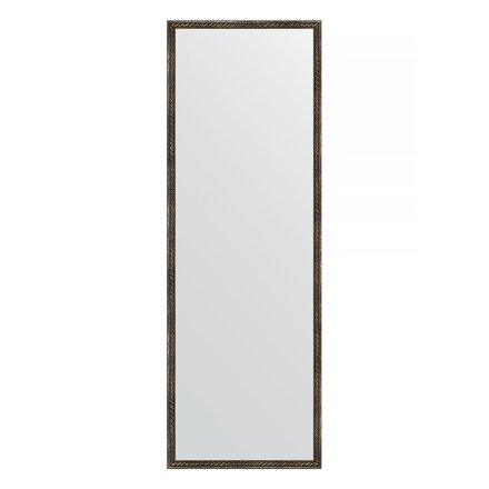 Зеркало в багетной раме Evoform витая бронза 26 мм 48х138 см в Казани 