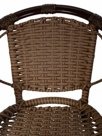 Кресло Bali (Бали) из искусственного ротанга, орех в Казани 