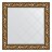 Зеркало с гравировкой в багетной раме Evoform византия золото 99 мм 89x89 см в Казани 
