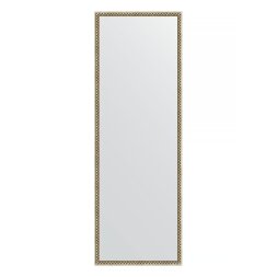 Зеркало в багетной раме Evoform витая латунь 26 мм 48х138 см