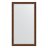 Зеркало в багетной раме Evoform орех 65 мм 76х136 см в Казани 
