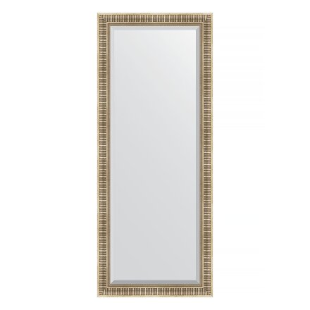 Зеркало напольное с фацетом в багетной раме Evoform серебряный акведук 93 мм 82x202 см в Казани 
