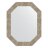 Зеркало в багетной раме Evoform соты титан 70 мм 57x72 см в Казани 