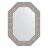 Зеркало в багетной раме Evoform чеканка серебряная 90 мм 56x76 см в Казани 