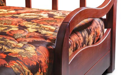 Кресло-кровать Нирвана с деревянными подлокотниками в Казани 
