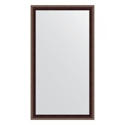 Зеркало в багетной раме Evoform махагон с орнаментом 50 мм 63x113 см