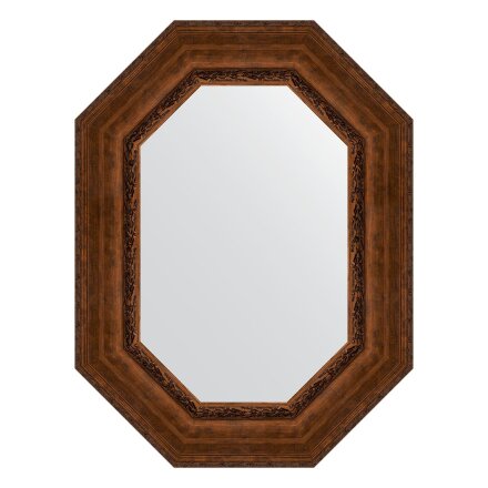 Зеркало в багетной раме Evoform состаренная бронза с орнаментом 120 мм 62x82 см в Казани 
