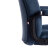 Кресло компьютерное TC Clermon велюр светло-синее 63х50х121 см в Казани 