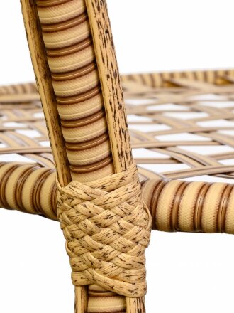 Стол Java (Ява) из искусственного ротанга, слоновая кость в Казани 