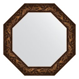 Зеркало в багетной раме Evoform византия бронза 99 мм 78,8х78,8 см