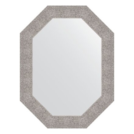 Зеркало в багетной раме Evoform чеканка серебряная 90 мм 66x86 см в Казани 