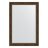 Зеркало с фацетом в багетной раме Evoform состаренное дерево с орнаментом 120 мм 122х182 см в Казани 