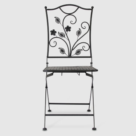 Декоративный стул для сада Ningde Qinyuan чёрный 50х38х94 см в Казани 