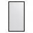 Зеркало в багетной раме Evoform черные дюны 32 мм 69х129 см в Казани 