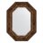 Зеркало в багетной раме Evoform состаренное дерево с орнаментом 120 мм 62x82 см в Казани 