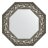 Зеркало в багетной раме Evoform византия серебро 99 мм 58,8х58,8 см в Казани 
