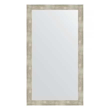 Зеркало в багетной раме Evoform алюминий 61 мм 64х114 см в Казани 