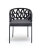 Плетеный стул из роупа Диего темно-серый в Казани 