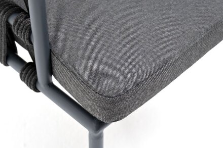 Плетеный стул из роупа Диего темно-серый в Казани 