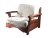Кресло-кровать Лотос с деревянными подлокотниками в Казани 