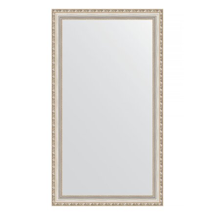 Зеркало в багетной раме Evoform версаль серебро 64 мм 65х115 см в Казани 